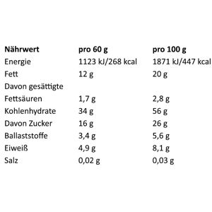 Produktbild für Müsliriegel Hafervoll Organic-Flapjack Berry &amp; Cashew, BIO
