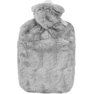 Wärmflasche Hugo-Frosch Klassik Tierfelloptik, 1,8 Liter