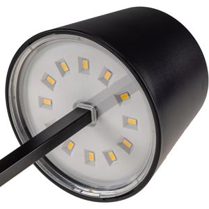 Produktbild für Tischlampe ChiliTec 23765, schwarz mit LED