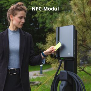 Produktbild für Wallbox Green-Cell EVGC021 HabuDen, grau