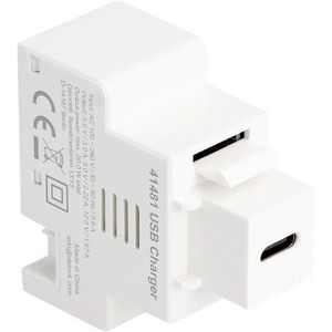 Keystone-Modul DeLock 41481, weiß