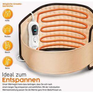 Produktbild für Heizgürtel Sinnlein 1211-003, beige