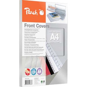 Bindefolien Peach PB100-06, klar-transparent, 180 mic