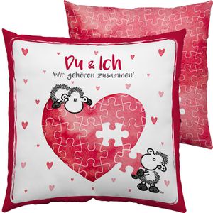 Sofakissen Sheepworld Du und ich, 45323, rosa