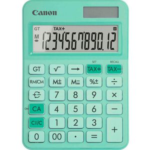 Produktbild für Taschenrechner Canon LS-125KB, MwSt-Berechnung, grün