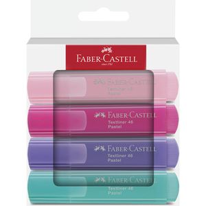 Produktbild für Textmarker Faber-Castell Textliner 46, 4 Stück