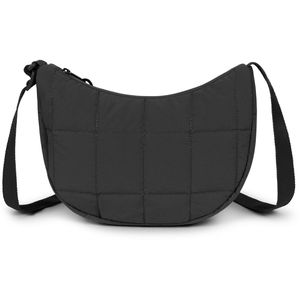 Produktbild für Umhängetasche Eastpak Half Moon Bag Puff Checks Black, schwarz