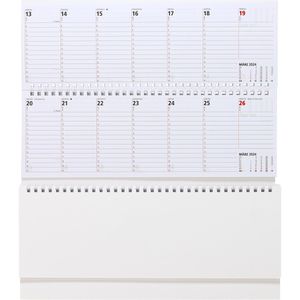 Tischkalender Geiger Signal Karton, Jahr 2024