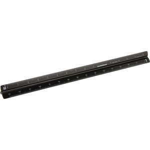 Produktbild für Dreikantmaßstab Rumold 154/DIN/30 SCHWARZ, 30cm