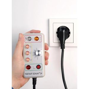 Produktbild für Steckdosentester Testboy Schuki 2K 230 V