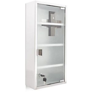 Produktbild für Verbandschrank Relaxdays 10018519, hängend