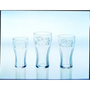 Produktbild für Trinkgläser Arcoroc FH37 Konturglas Coca-Cola