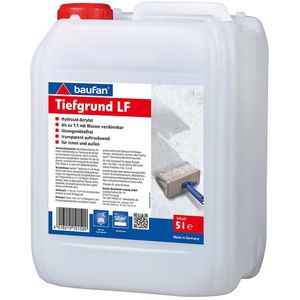 Tiefengrund Baufan Tiefgrund LF, Acrylhaftgrund, 5 Liter