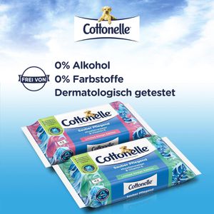 Produktbild für Feuchtes-Toilettenpapier Cottonelle Sauber Pflegend