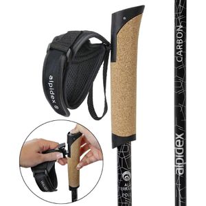 Produktbild für Nordic-Walking-Stöcke Alpidex Carbon Set, je 142 g
