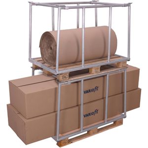 Produktbild für Palettenaufsatz VARIOfit Typ 75, vpa-080.018, verzinkter Stahl
