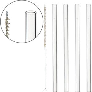 Strohhalme Leonardo Ciao 020937, aus Glas
