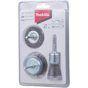 Produktbild für Drahtbürste Makita D-66070, 3-teiliges Set