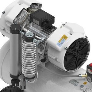 Produktbild für Kompressor Aerotec AEROMEDIC XTR 4D-90 L, 73dB(A), 1800W, 230V