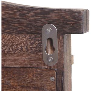 Produktbild für Wandspiegel Mendler 72680, Shabby-Chic, rechteckig