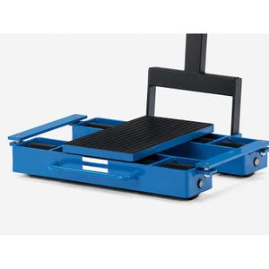 Produktbild für Transportroller Fetra 6957, lenkbar mit Zugdeichsel