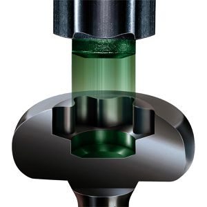 Produktbild für Holzschrauben Spax 0201040350153 BLAX, verzinkt