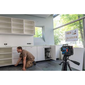 Produktbild für Kreuzlinienlaser Bosch 0601065401, GLL 12V-100-33 CG, 3 x 360°