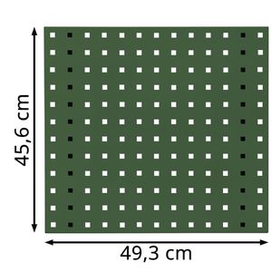 Produktbild für Werkzeugwand ADB 23006, grün, aus Metall
