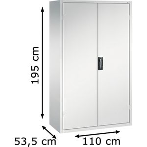 Produktbild für Magazinschrank CP-Möbel Serie 13, grau