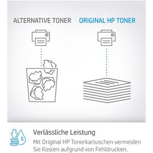 Produktbild für Toner HP 212X, W2122X gelb