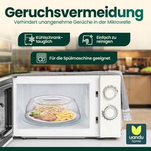 Produktbild für Mikrowellenhaube uandu aus Kunststoff