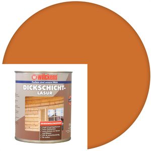 Wilckens Holzlasur Dickschichtlasur, 0,75l, außen, teak