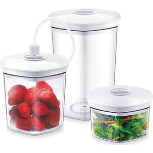 Produktbild für Vakuumbehälter Caso Design 1260, Kunststoff, Set, 3-teilig