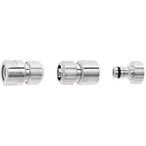 Produktbild für Schlauchverbinder GEKA plus Basisset, 46.0887.8, 3-teilig
