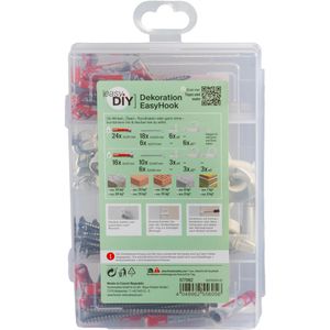 Produktbild für Schrauben-Dübel-Set Fischer 577062, EasyDIY Box Dekoration