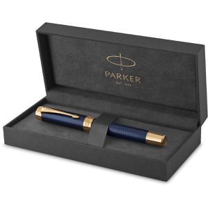 Produktbild für Füller Parker Duofold Prestige Blue Chevron G.C.