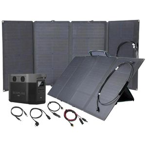 Powerstation Ecoflow DELTA Max mit 2x Solarpanel