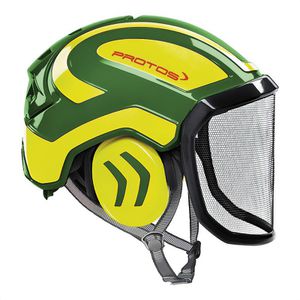 Forsthelm Protos Integral Arborist G16, grün-gelb