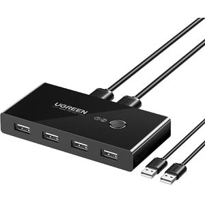 USB-Switch UGREEN 30767, USB 2.0, für 2 PC