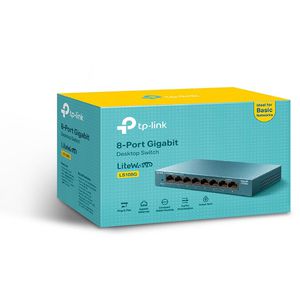 Produktbild für Switch TP-Link LiteWave, LS108G, unmanaged