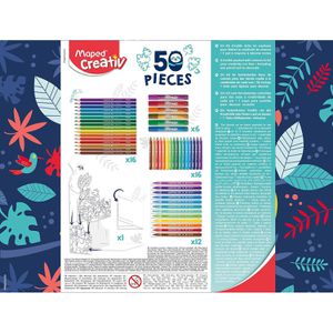 Produktbild für Malset Maped CREATIV 50 Pieces, 907037