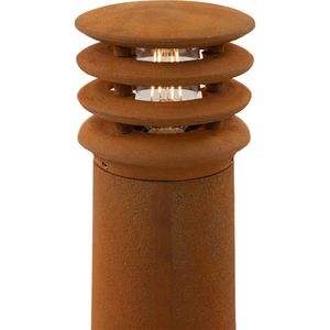 Produktbild für Wegeleuchte SLV Rusty 70, braun, mit 230 V Netzstrom