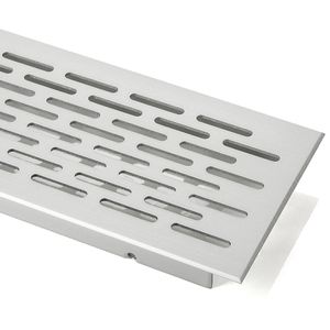 Lüftungsgitter SO-TECH 123865, silber, Aluminium