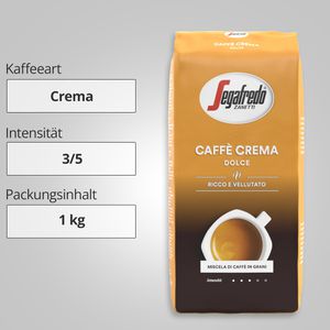 Produktbild für Kaffee Segafredo Caffe Crema Dolce