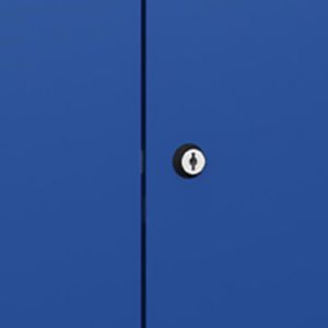 Produktbild für Mehrzweckschrank CP-Möbel Classic Plus, abschließbar, blau