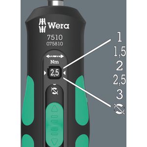 Produktbild für Schraubendreher Wera 7510 Kraftform Safe-Torque Speed