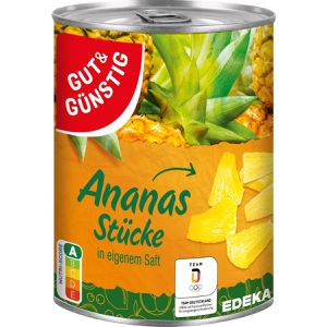 Obstkonserve Gut&Günstig Ananas in eigenem Saft
