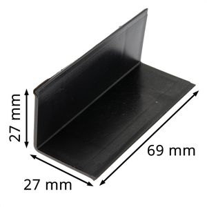 Produktbild für Kantenschutzwinkel Böttcher-AG 69 x 27/27 mm