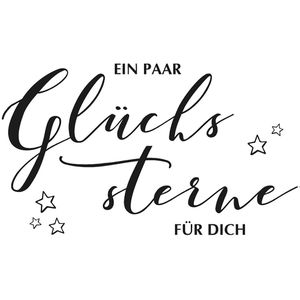 Produktbild für Motivstempel Rayher 29215000 Glückssterne, aus Holz
