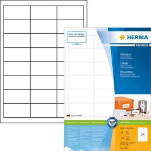 Universaletiketten Herma 4632 Premium, weiß